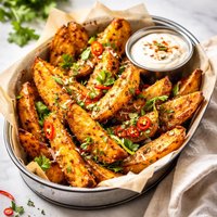 Rajun Cajun Potato Wedges