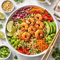 Ramen Noodle Shrimp Salad