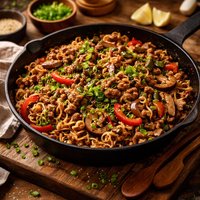 Ramen Skillet Supper