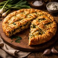 Ramps Wild Leeks Pie