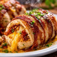 Ranch Chicken Cheddar Bacon Rolls