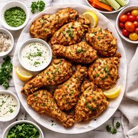 Ranch Oven Fried Chicken