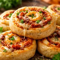 Ranch Pizza Pinwheels Appetizer Snack