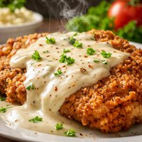 Ranch Style Chicken Fried Steak and Gravy