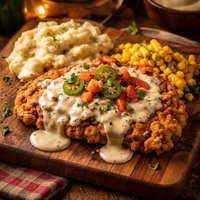 Ranchero Chicken Fried Steak W Country Style Gravy