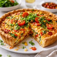 Ranchero Jack Veggie Quiche Rsc