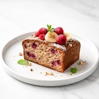 Raspberry Banana Bread
