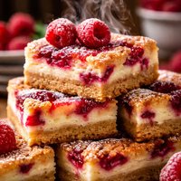Raspberry Cheese Cookie Bars