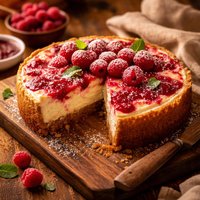 Raspberry Cheese Torte