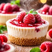 Raspberry Cheesecake Cups