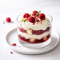 Raspberry Cream Trifle