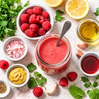 Raspberry Dressing Vinaigrette No Added Sugar