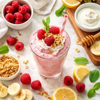 Raspberry Frosted Shake