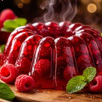 Raspberry Gelatin Ring