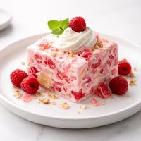 Raspberry Jello Ice Cream Salad