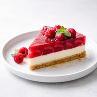 Raspberry Jello Pie