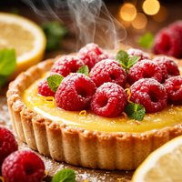 Raspberry Lemon Tart