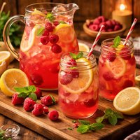 Raspberry Lemonade Punch