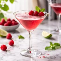 Raspberry Martini