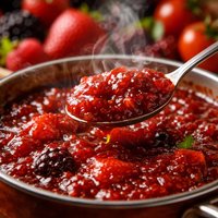 Raspberry or Strawberry or Blackberry Tomato Jam