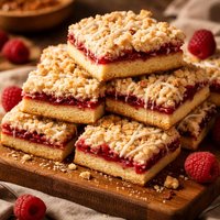 Raspberry Ribbon Bars