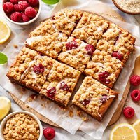 Raspberry Streusel Coffee Cake