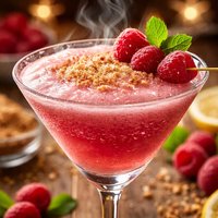 Raspberry Torte Martini