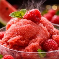 Raspberry Watermelon Sorbet