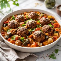 Ratatouille Meatballs