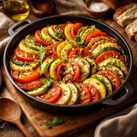 Ratatouille of Summer Squash and Tomatoes