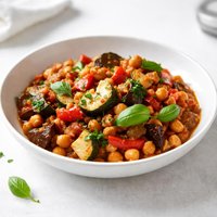 Ratatouille with Chickpeas Crock Pot