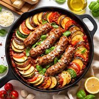 Ratatouille with Italian Sausage