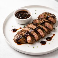 Rattlesteaks with Venom Sauce