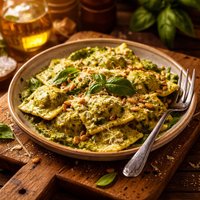 Ravioli Con Pesto