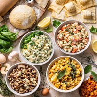 Ravioli Dough and Choice of 4 Fillings