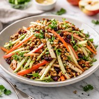 Raw Apple Salad Vegan