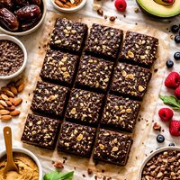 Raw Food Brownies or Chocolate Bars