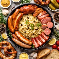 Real German Sauerkraut and Variety Meats