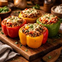 Real Stuffed Bell Peppers or Stuffed Cabbage