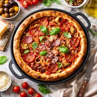 Really Deep Dish Pizza