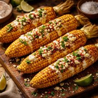 Really Different Grilled Corn on the Cob Tex Mex Style