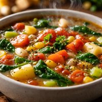 Really Easy Makes You Feel Good Vegetable Soup