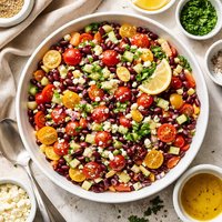 Red and White Bean Salad