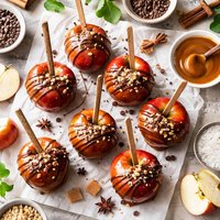 Red Apples on a Stick