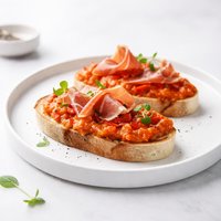 Red Bell Pepper Spread with Ham