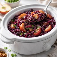 Red Cabbage and Apples Crock Pot