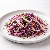 Red Cabbage and Fennel Coleslaw