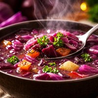 Red Cabbage Soup