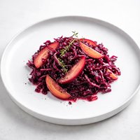 Red Cabbage W Apples and Grape Jelly