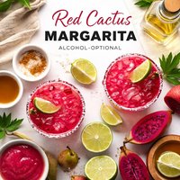 Red Cactus Margarita Alcohol Optional